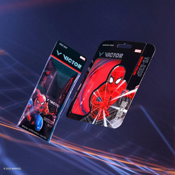 Victor X Spiderman Badminton Racket Giftbox