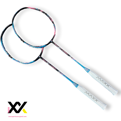 MAXX SPIRAX- G1 (BLUE/PINK) RACKET