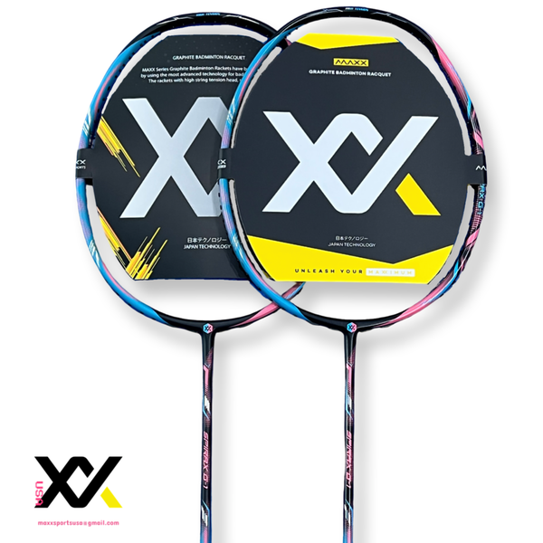 MAXX SPIRAX- G1 (BLUE/PINK) RACKET