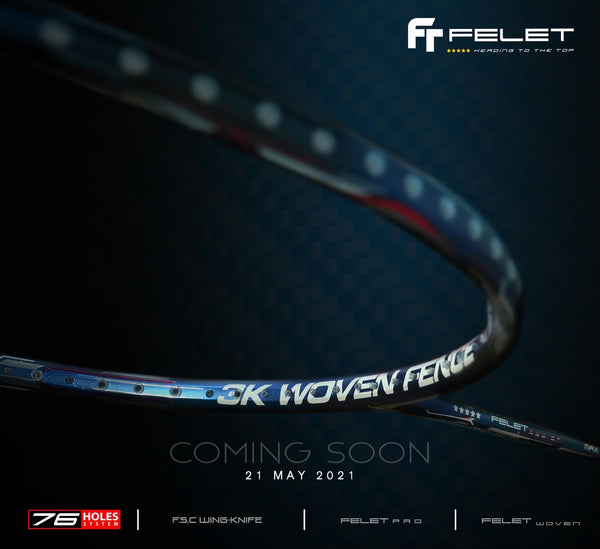 FELET Woven TI 3000 Badminton Racket